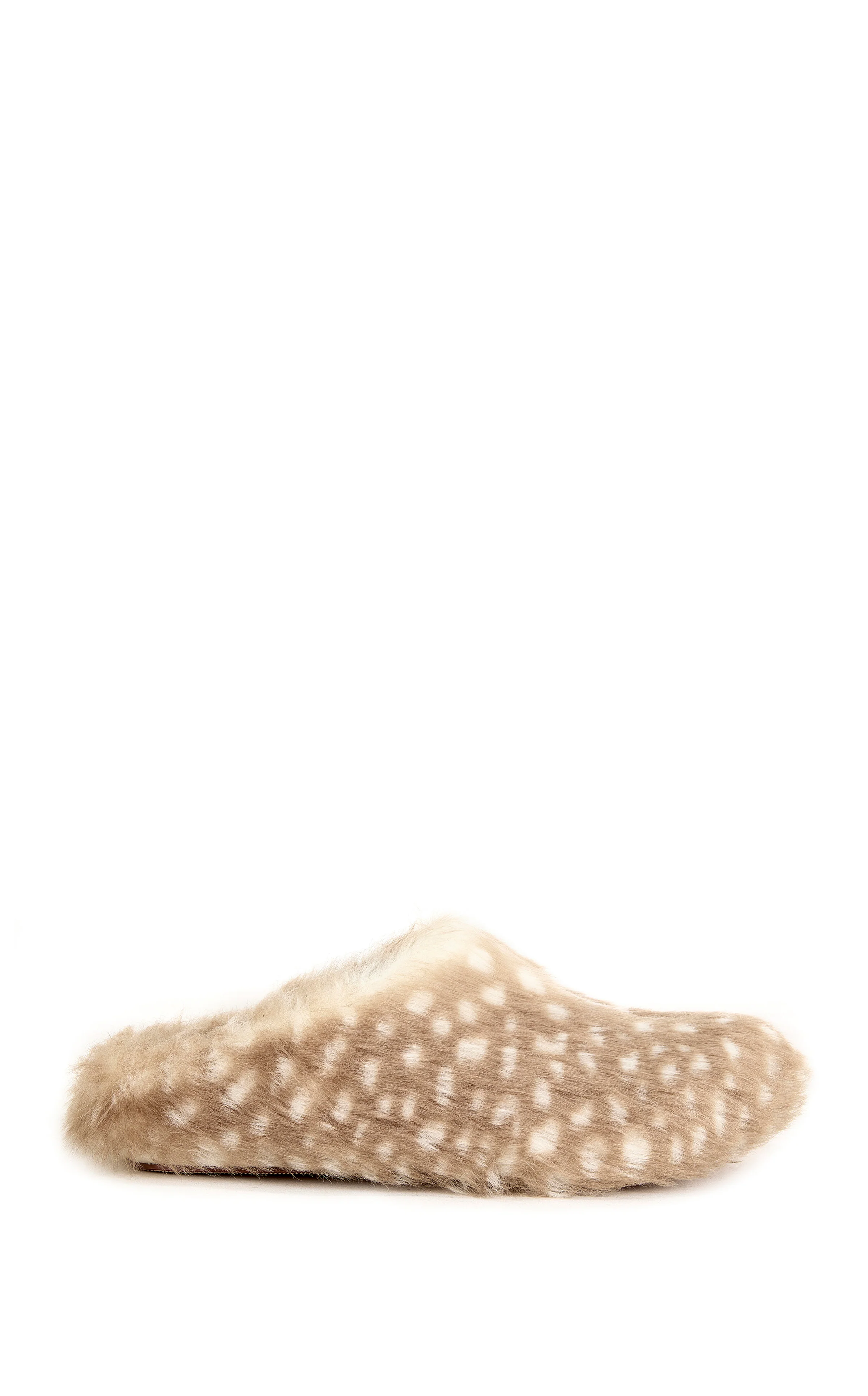 UPNETTEE-BROWNMULTI BAMBI FLAT MULE