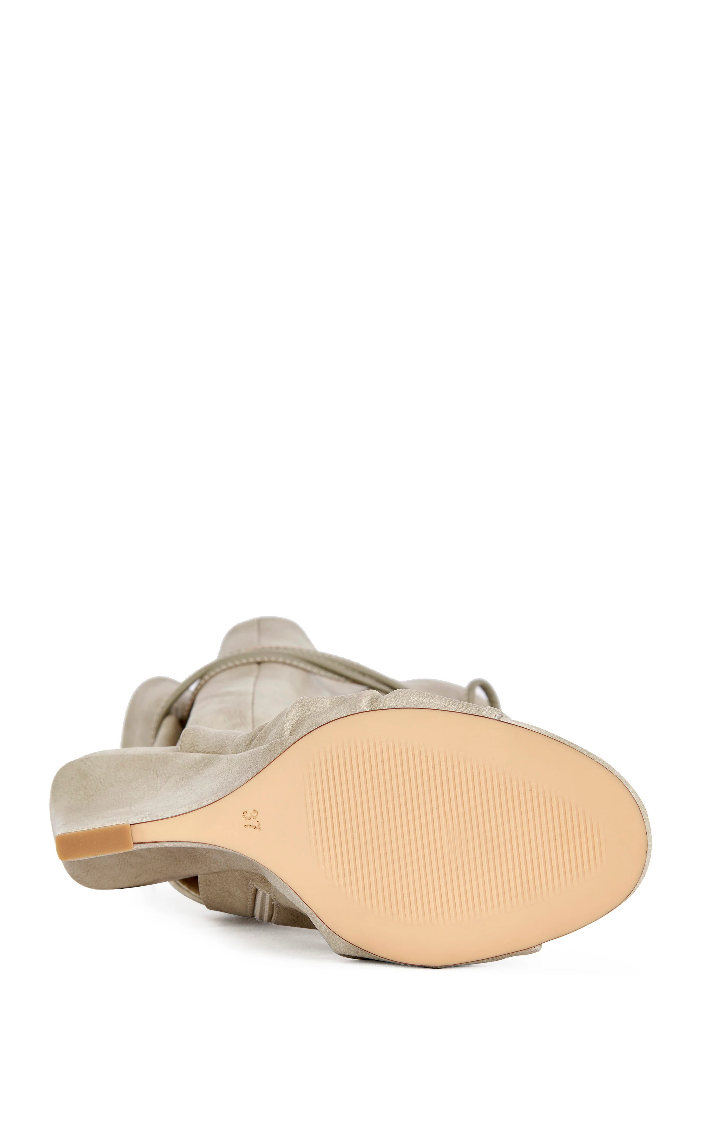VAILEN-GREY SLOUCH WEDGE SANDAL BOOTIE - Image 5