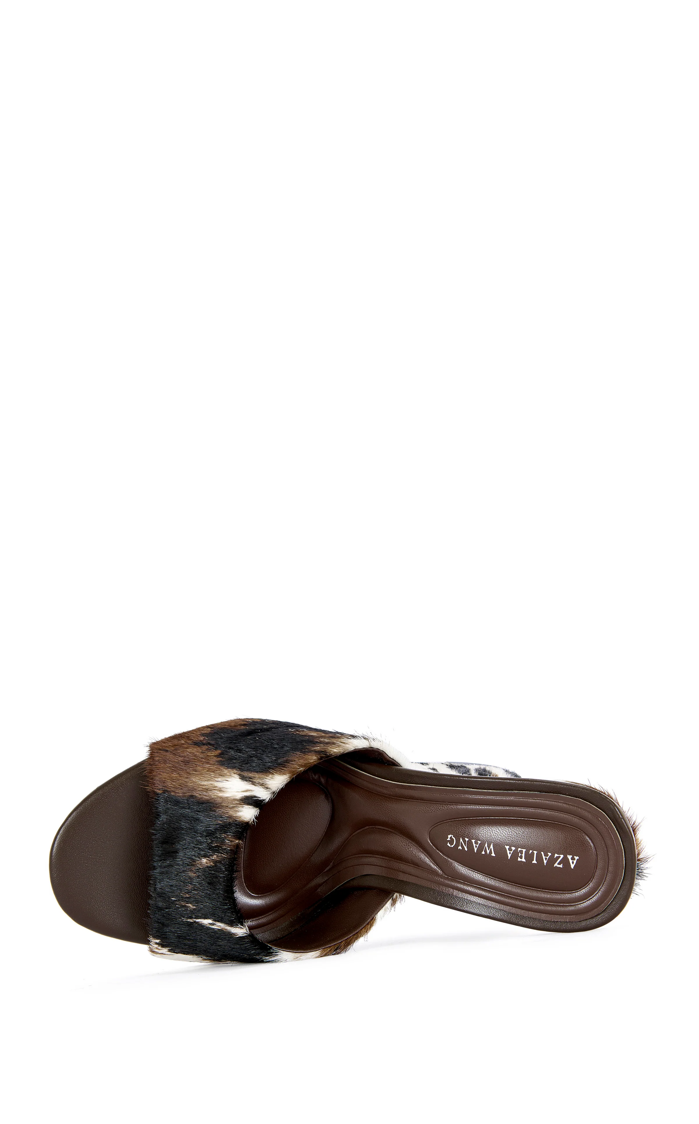 VASA-COW CALF HAIR WEDGE SANDAL - Image 4