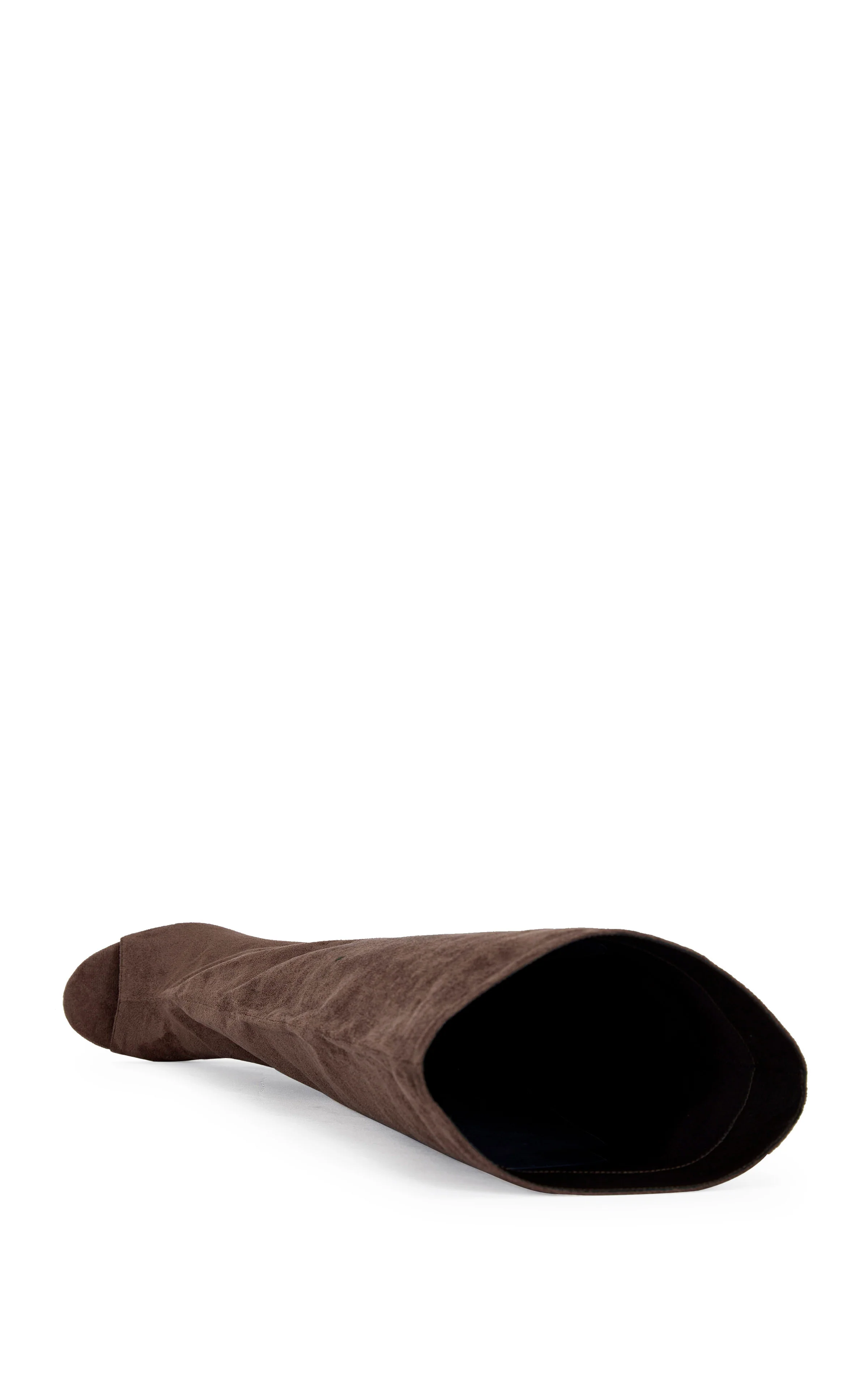 VINCENT-BROWN PEEP TOE WEDGE BOOT - Image 4