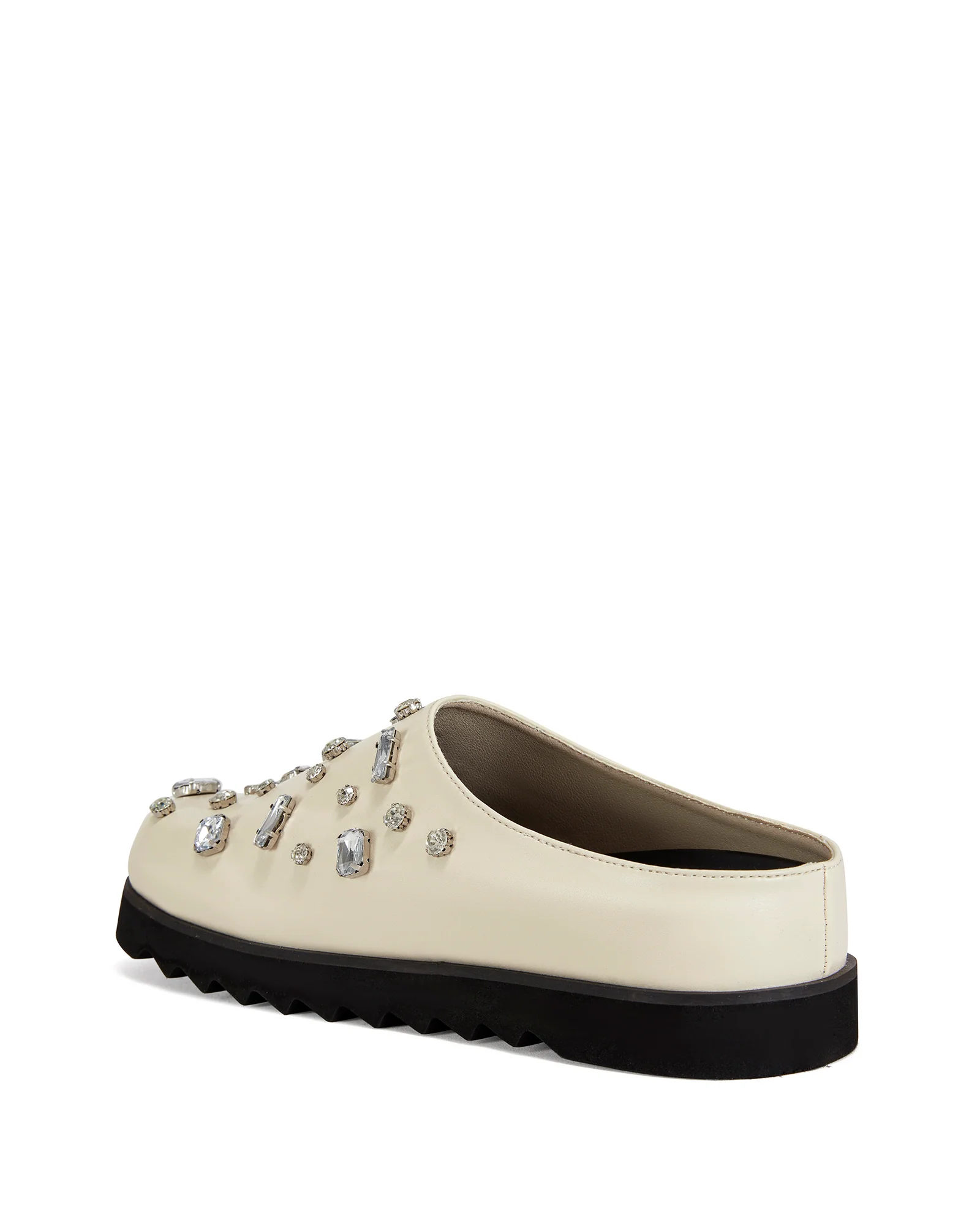 VONCILE-BONE RHINESTONE CLOG - Image 3