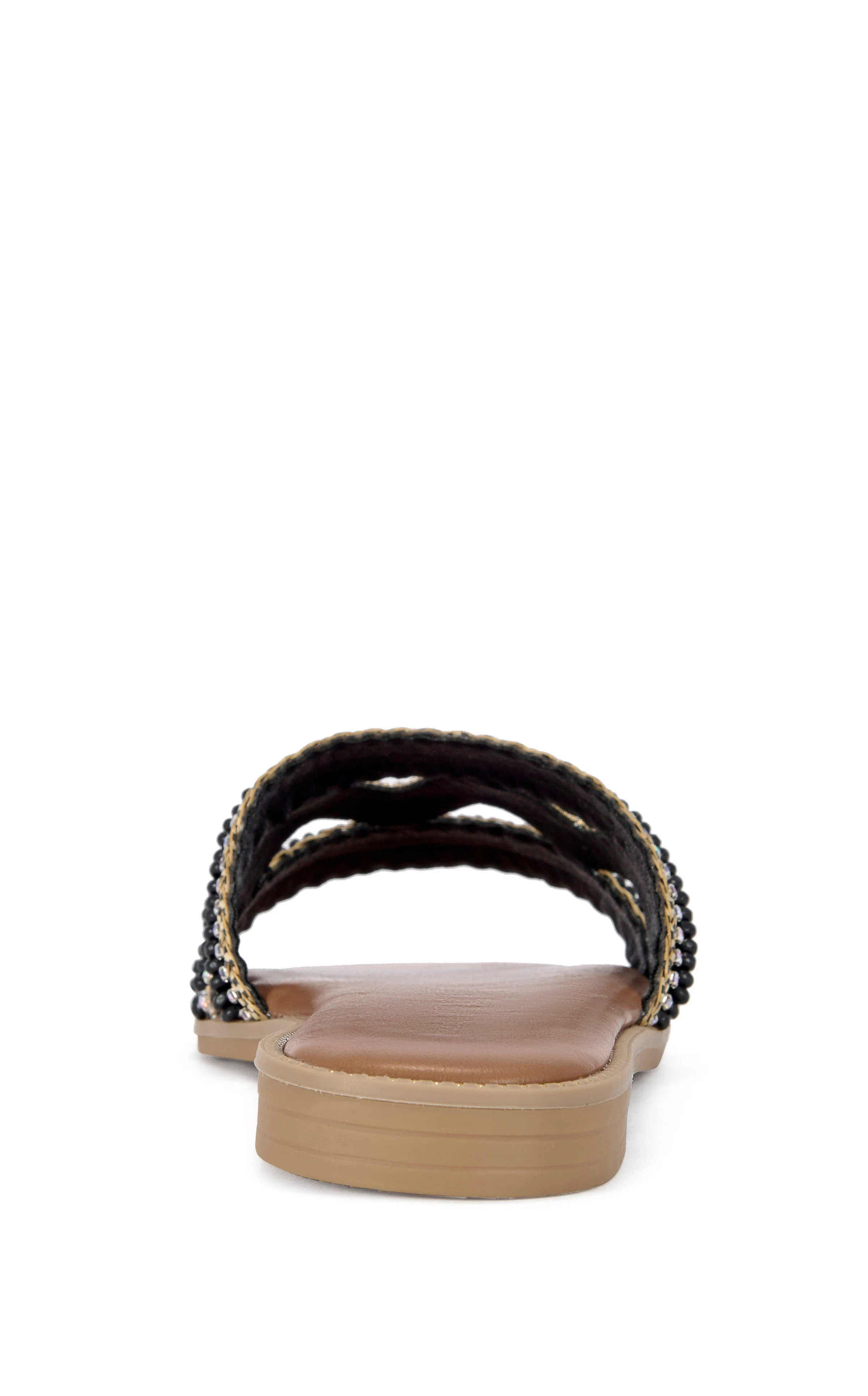 WEN-BLACK FLAT SANDAL - Image 3