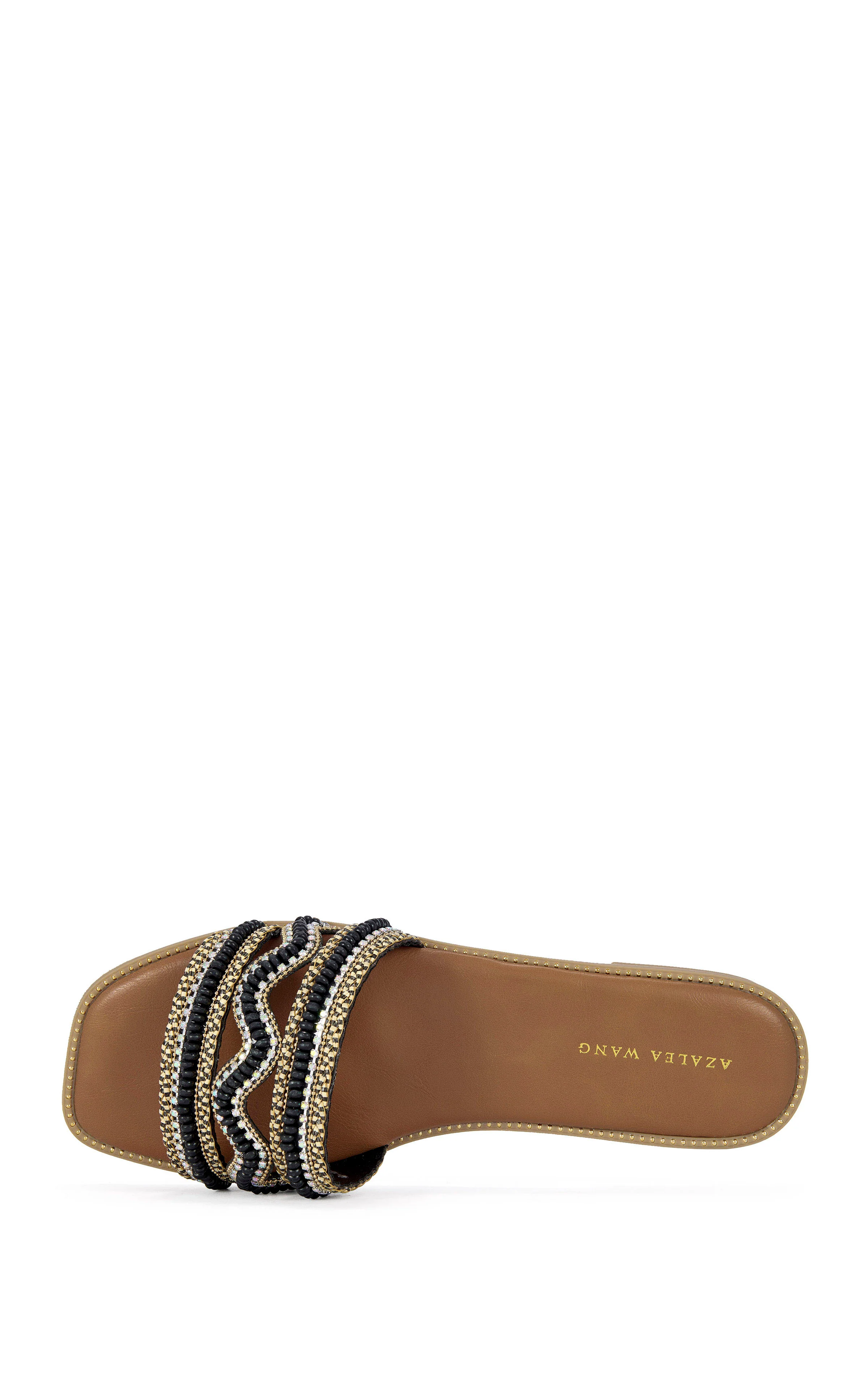 WEN-BLACK FLAT SANDAL - Image 4