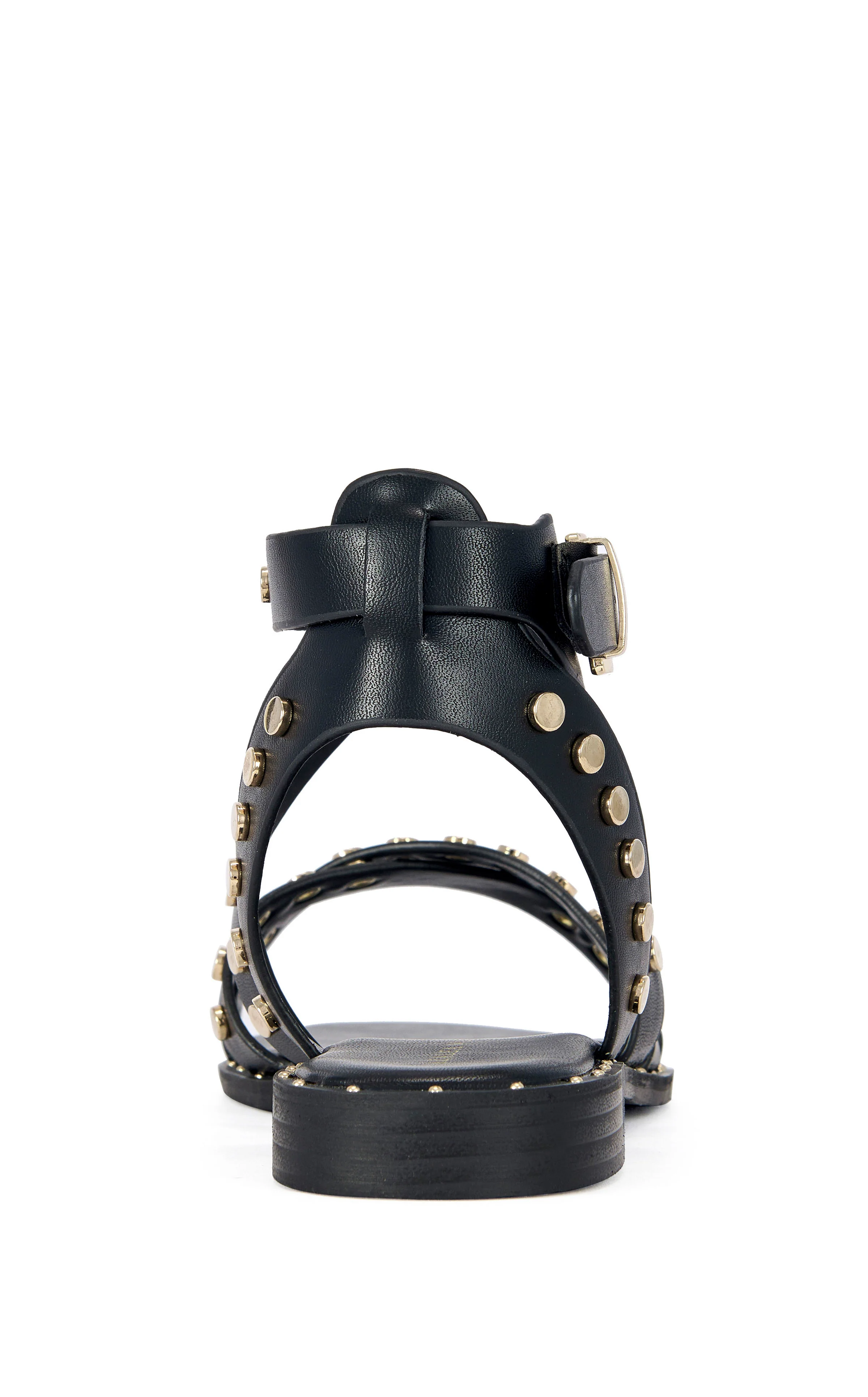 WHISTLER-BLACK FLAT SANDAL - Image 3