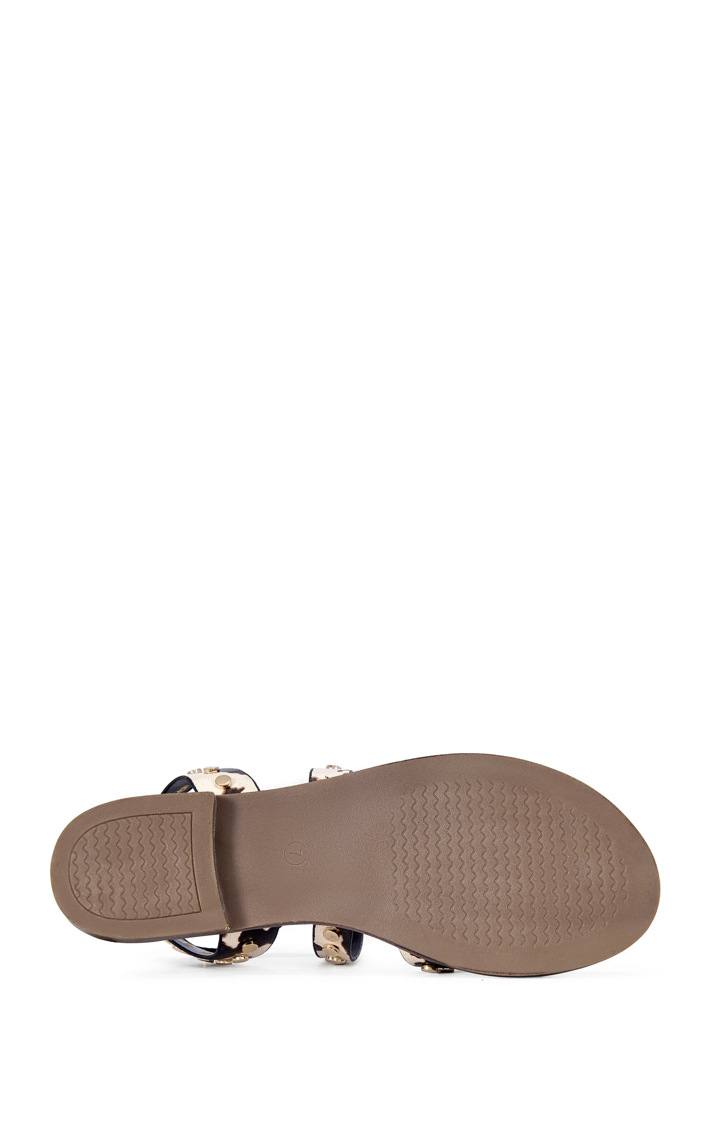 WHISTLER-COW FLAT SANDAL - Image 6