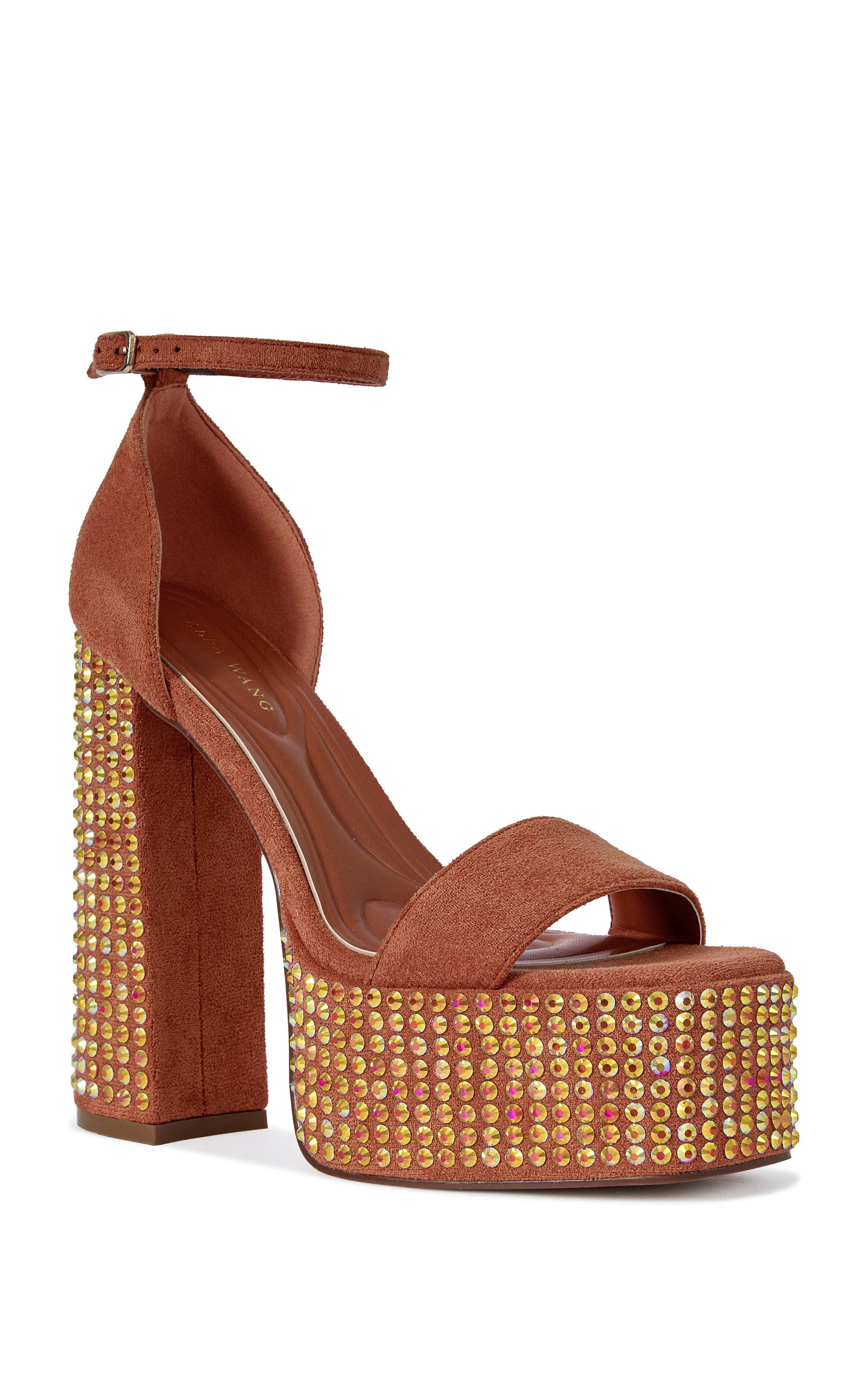 WILMA-ORANGE PLATFORM SANDAL - Image 3