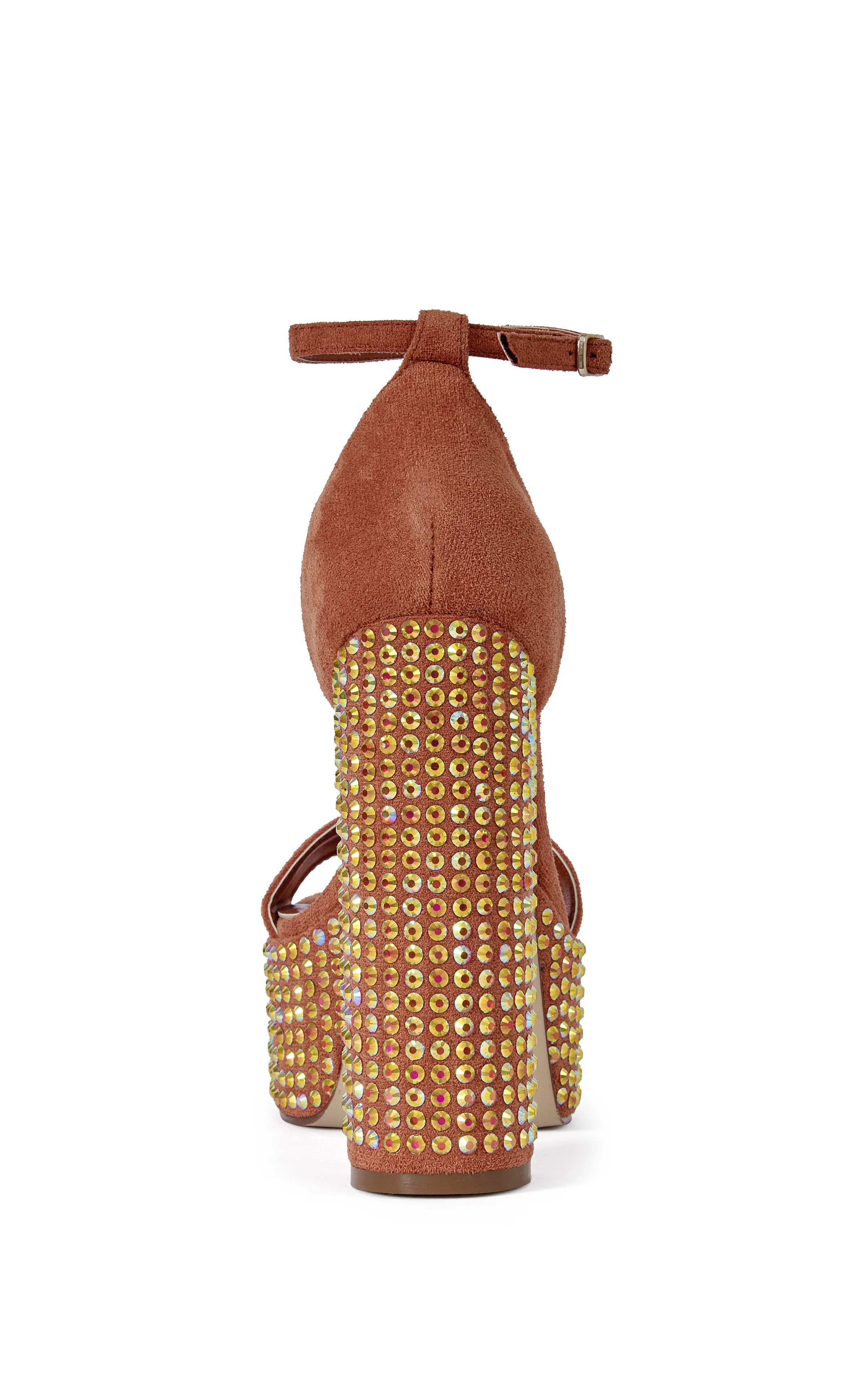 WILMA-ORANGE PLATFORM SANDAL - Image 4