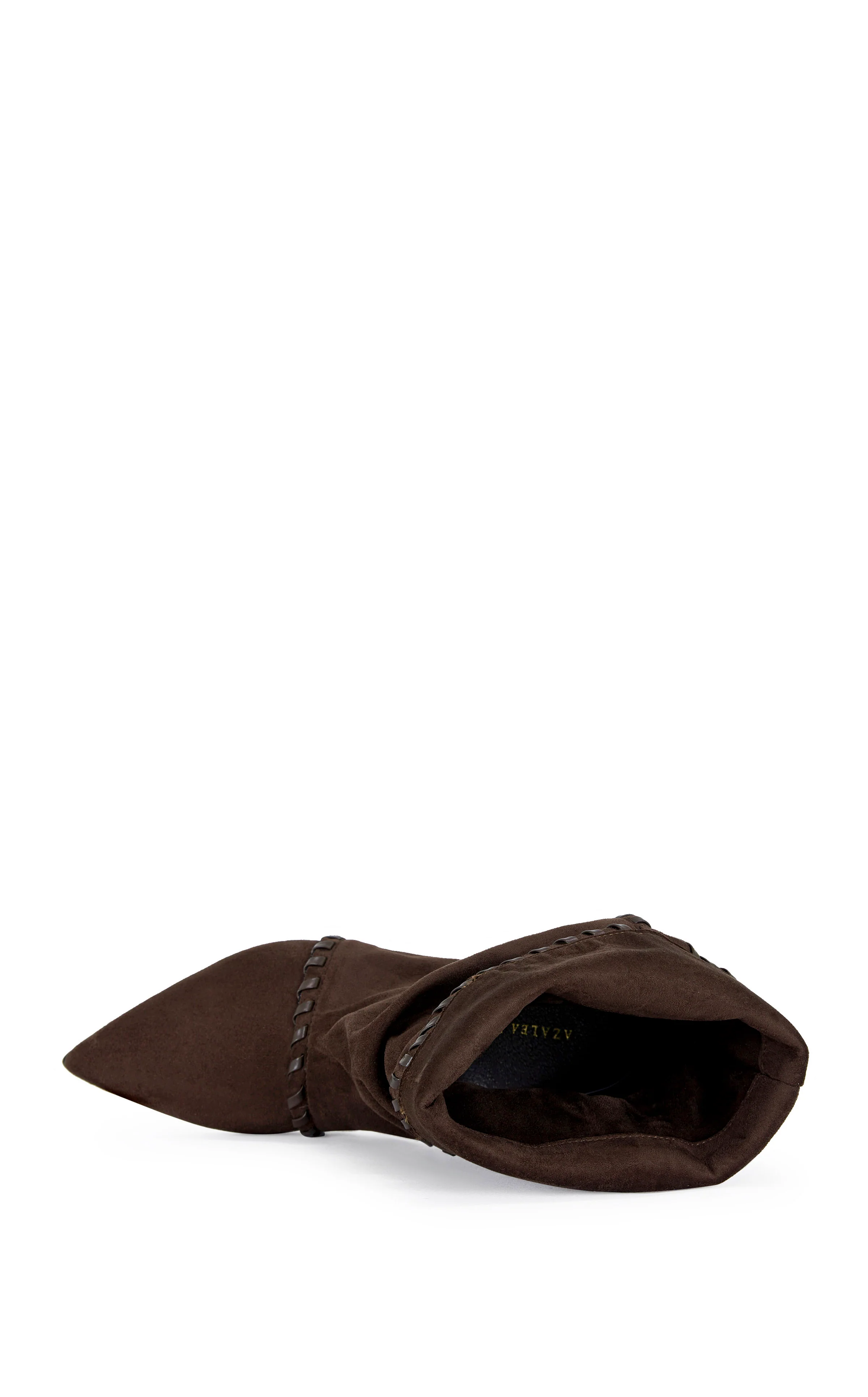 WINK-BROWN STILETTO BOOTIE - Image 5