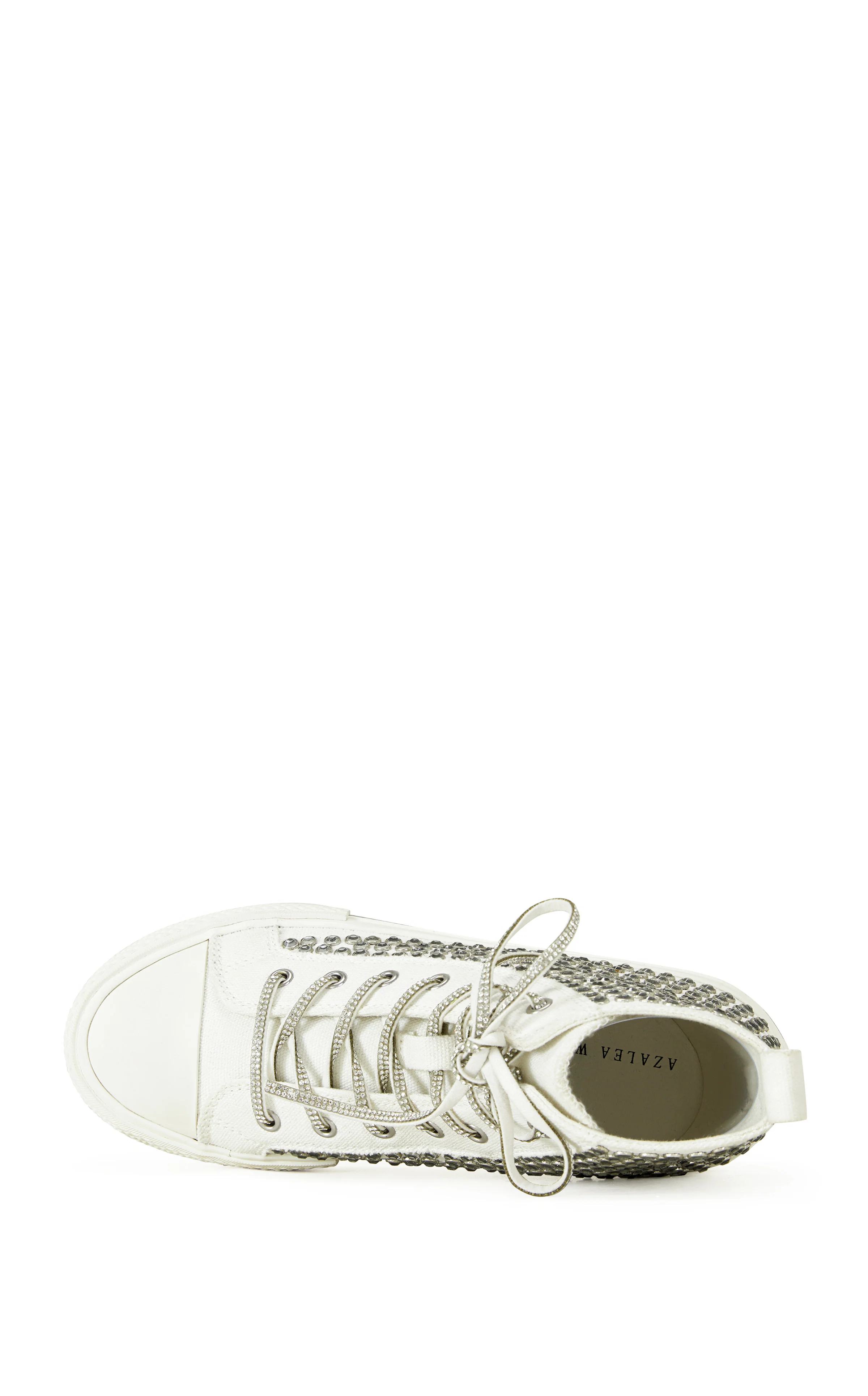 ZAFRINA-WHITE PLATFORM SNEAKER - Image 4